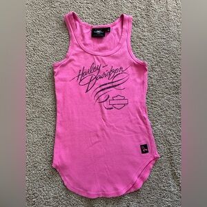 Harley-Davidson Pink Women's Tank Top.